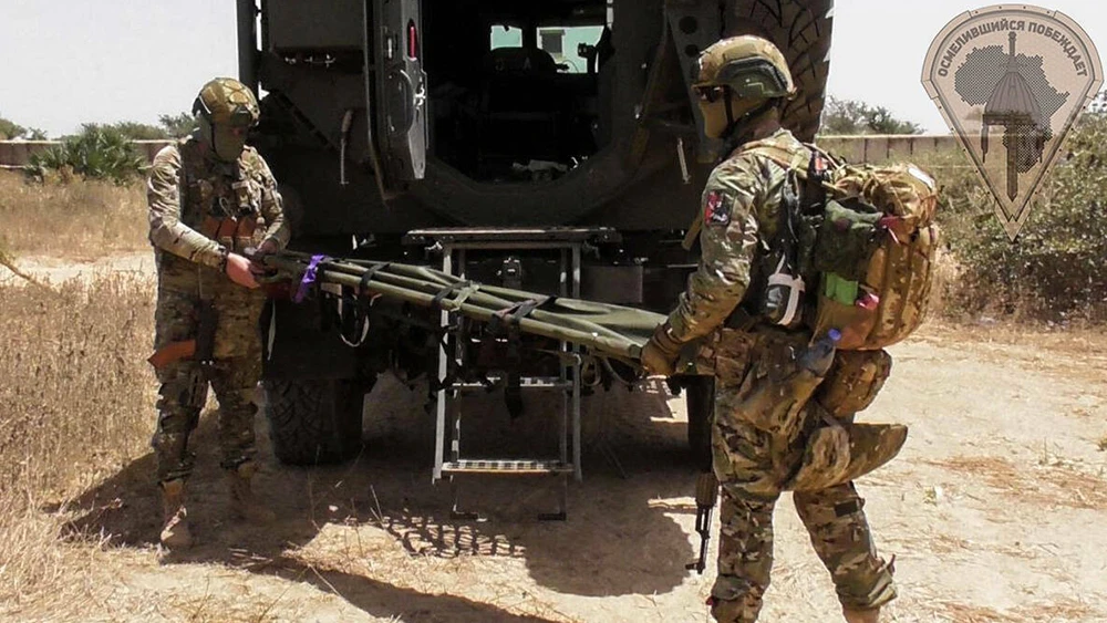 Военные в Африке