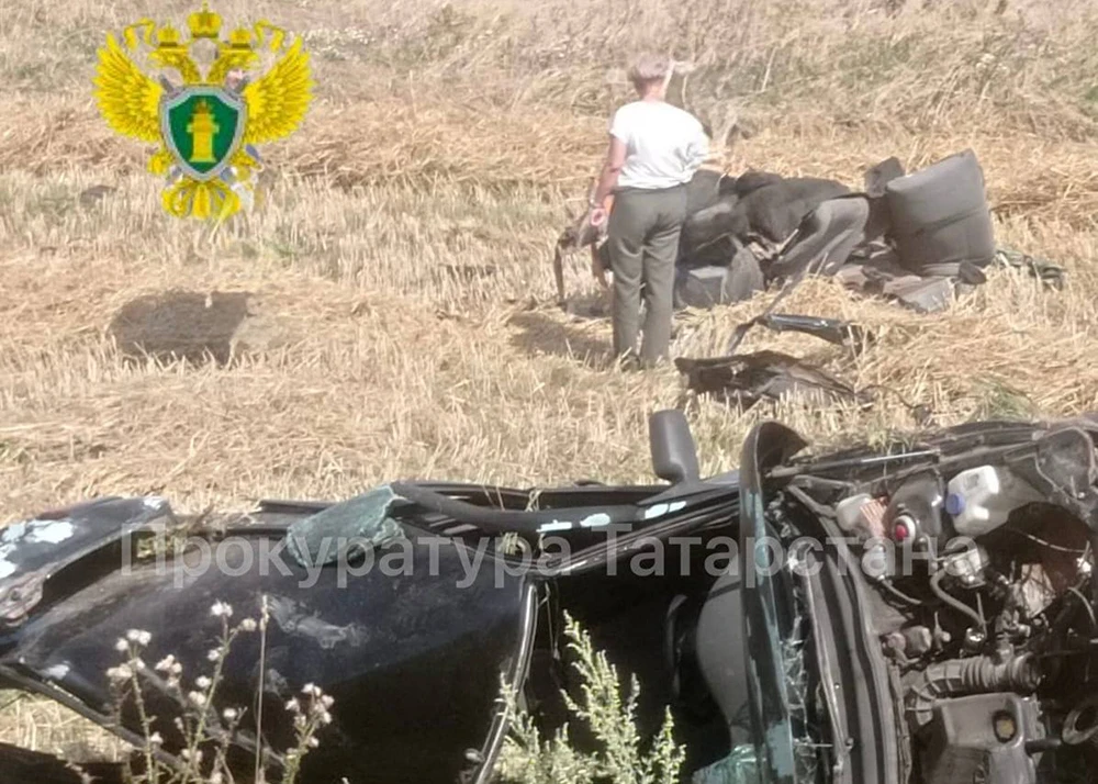 дтп в лениногорском районе татарстана, 2 человека погибли