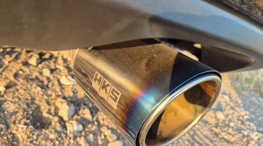 Выхлопная труба автомобиля