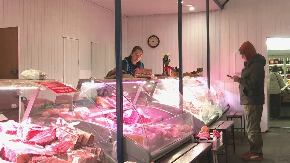 торговые прилавки с мясом в НКЦ Нижнекамск