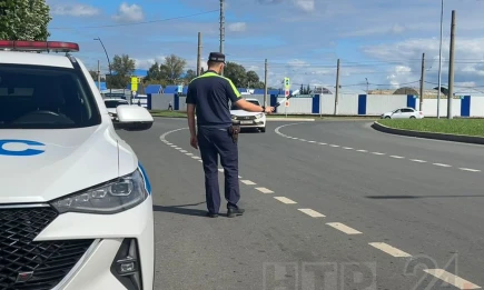 ГАИ Нижнекамска провела рейд по ремням безопасности - НТР 24