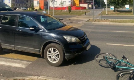 В Нижнекамске пенсионер сбил женщину с велосипедом на пешеходном переходе - НТР 24