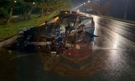 Появилась запись момента смертельного ДТП в Нижнекамске - НТР 24