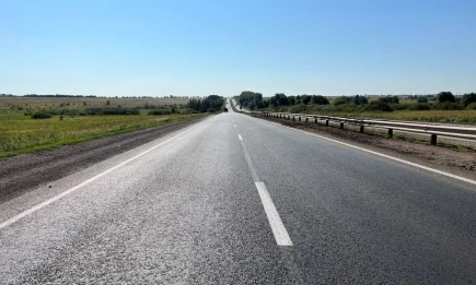 В Татарстане отремонтировали участок дороги Челны — Заинск — Альметьевск - НТР 24