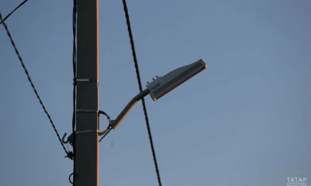 В восьми сёлах Нижнекамского района устанавливают новые фонари - НТР 24