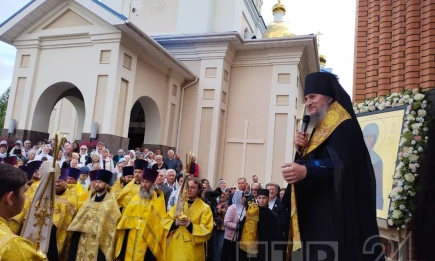 В Нижнекамске открылся крещальный храм во имя блаженной Ксении Петербургской - НТР 24