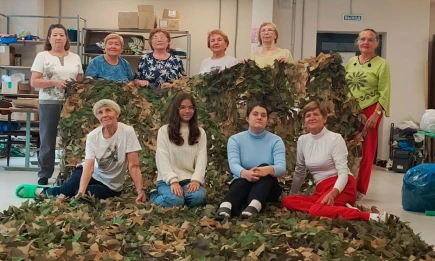 Нижнекамские волонтеры сплели маскировочных сетей на 30 тыс. кв. метров - НТР 24