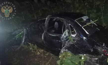 15-летний подросток за рулём «Гранты» разбился на трассе в Татарстане - НТР 24