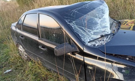 На трассе в Нижнекамском районе столкнулись две легковушки, пострадал ребёнок - НТР 24