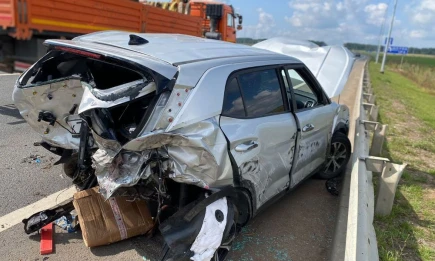 Три женщины пострадали при столкновении иномарок на обходе Нижнекамска - НТР 24