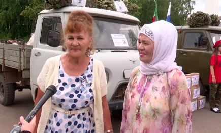 Личный автомобиль в память об отце: семья Шафиковых подарила УАЗ медицинской роте - НТР 24