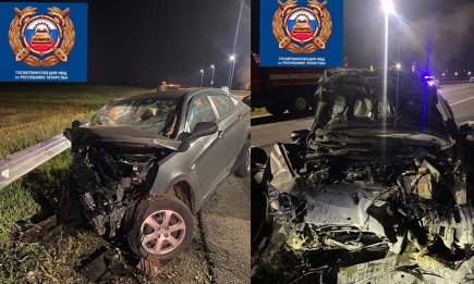 Двое детей погибли в аварии на трассе в Татарстане - НТР 24