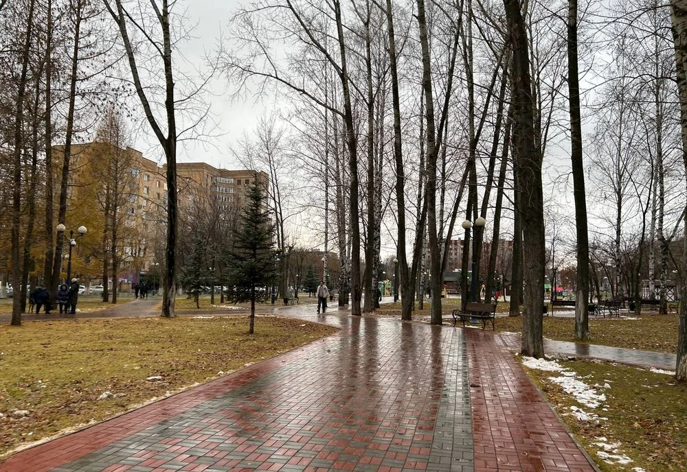 осень в парке тукая в Нижнекамске