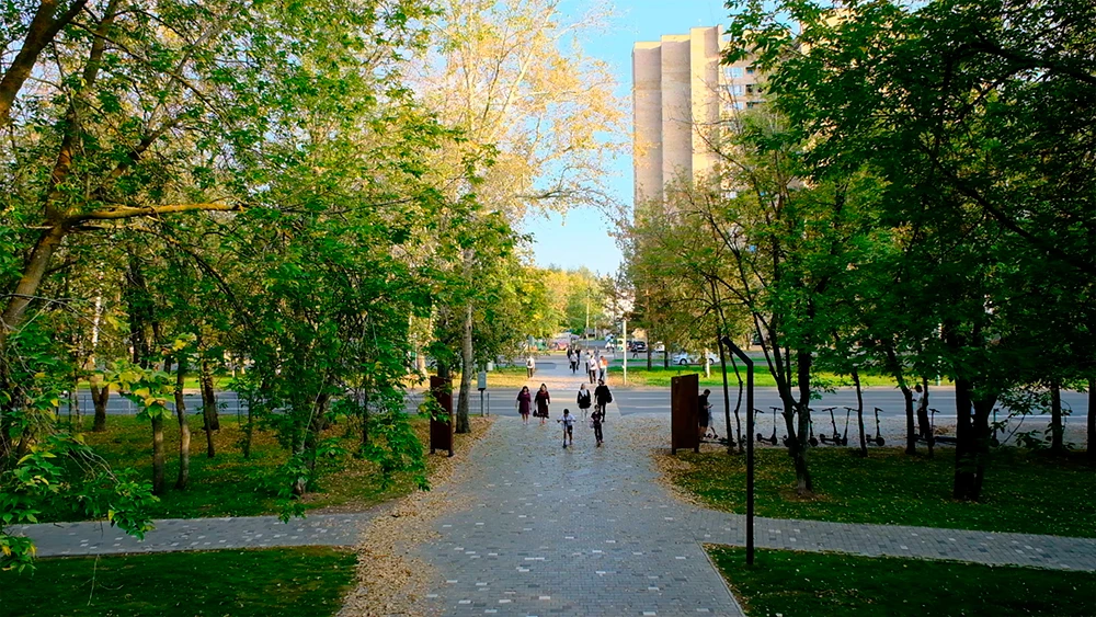 Выход из парка «Семья» в Нижнекамске