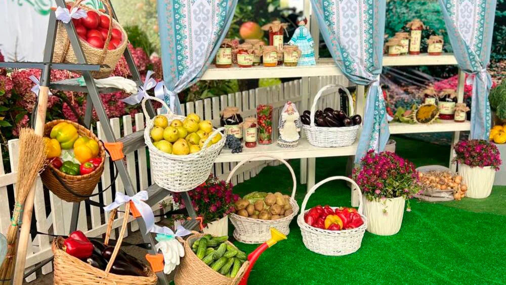 Урожай жителей Нижнекамска на Дне садовода в Казани