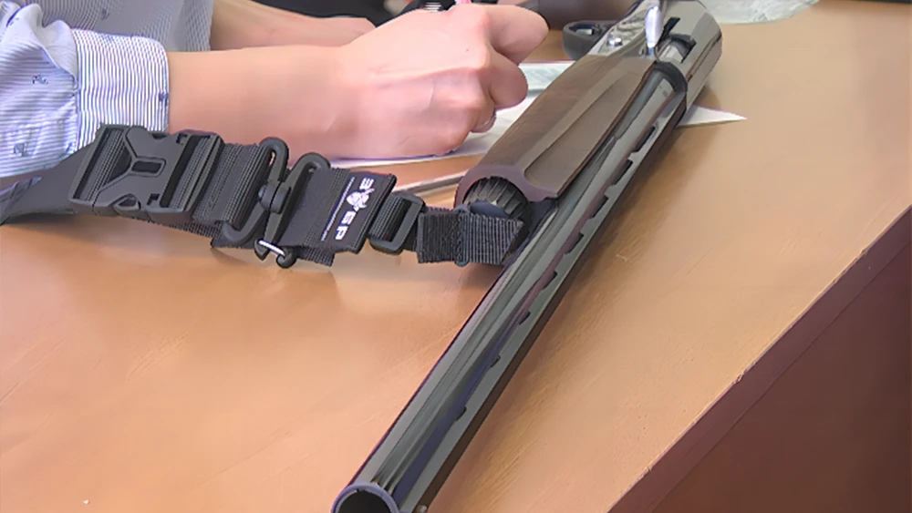 Ружьё на регистрации