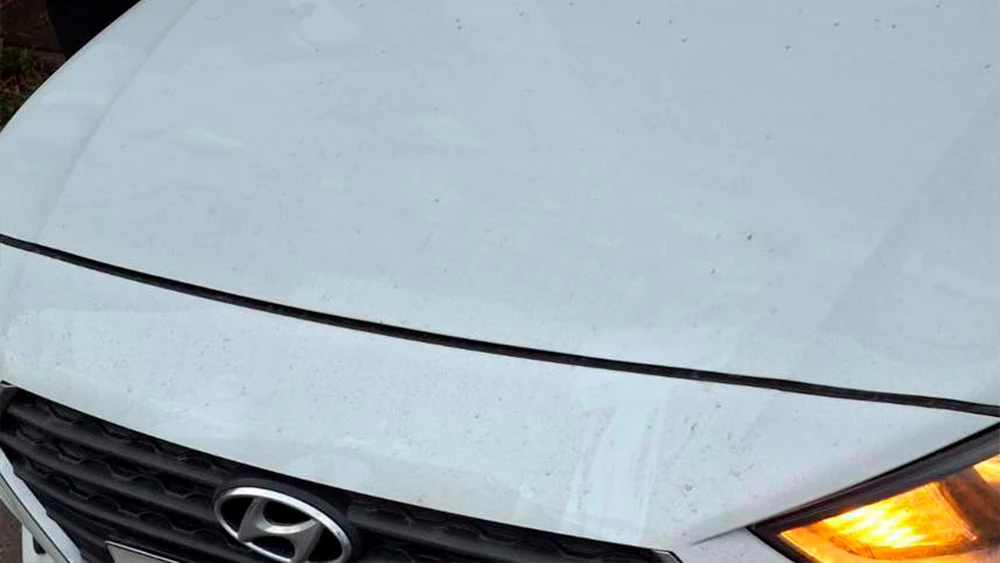 Капот автомобиля «Хендай Солярис»