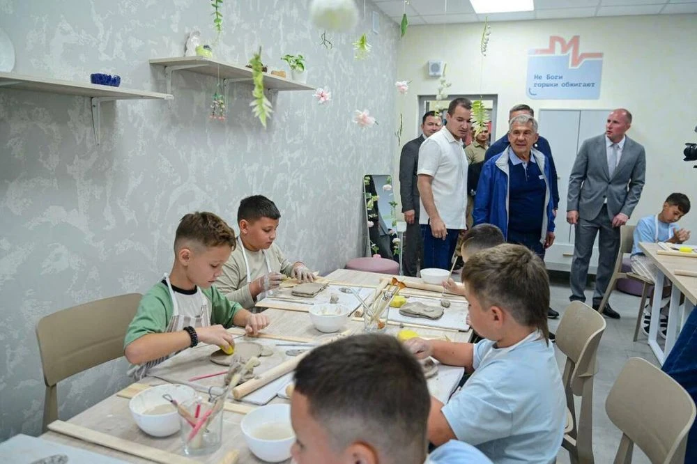 отремонтированный молодежный центр в Татарстане