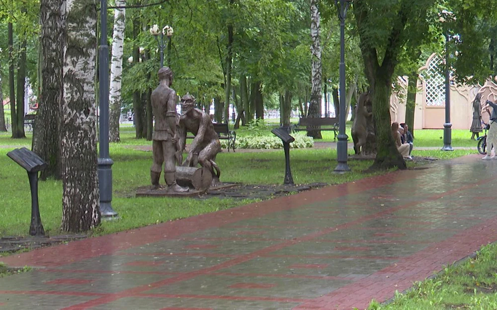 Парк имени Тукая в Нижнекамске