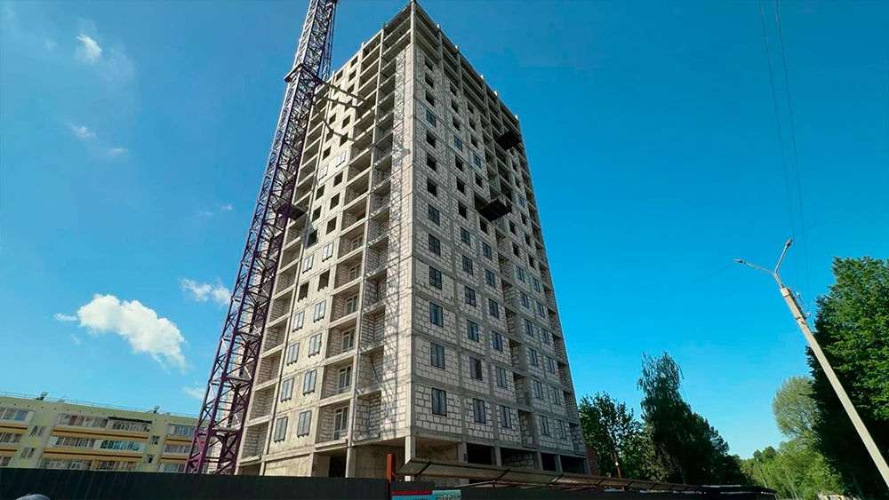 Строительство высотки в Нижнекамске