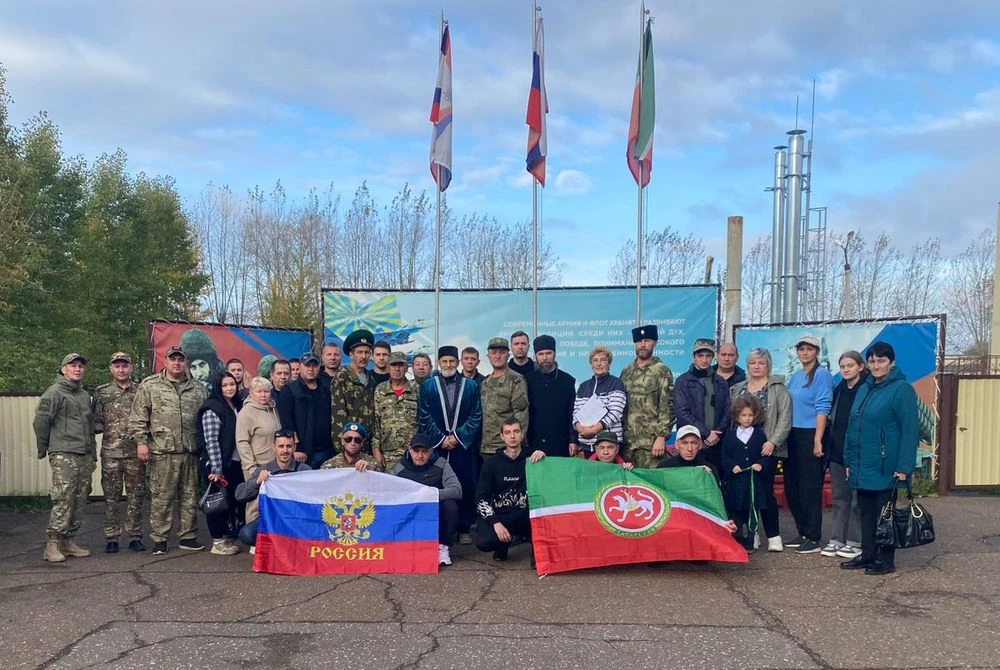 отправка контрактников из нижнекамска 22 сентября 2025 года