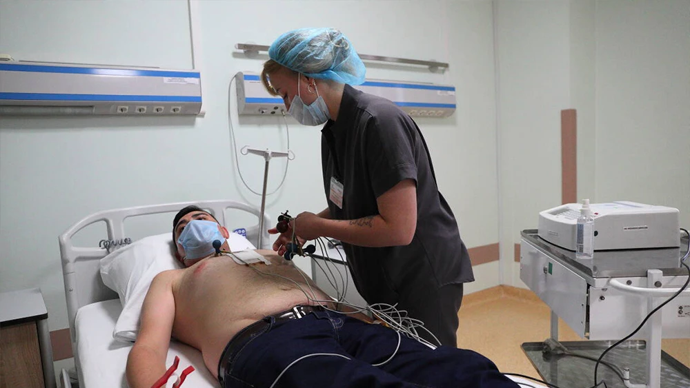 Пациент после пересадки сердца