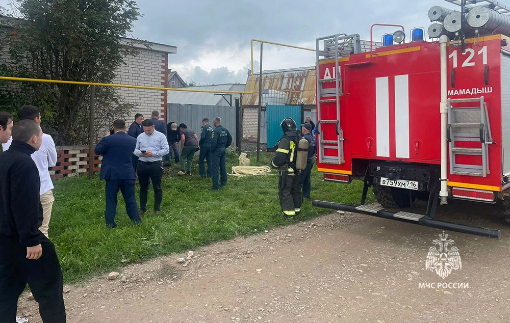 место происшествия в Мамадыше где погибли 3 мужчин в канализационном колодце