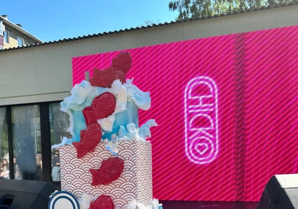 торт на открытии чико в нижнекамске