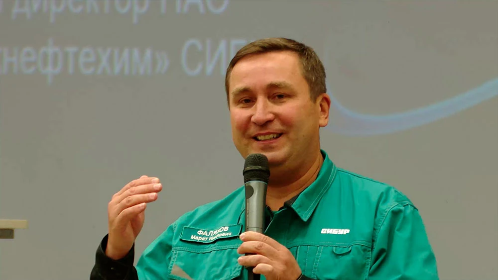 Генеральный директор «Нижнекамскнефтехима» Марат Фаляхов