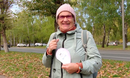 Нижнекамские школьники устроили сюрприз для пожилых в городском парке - НТР 24