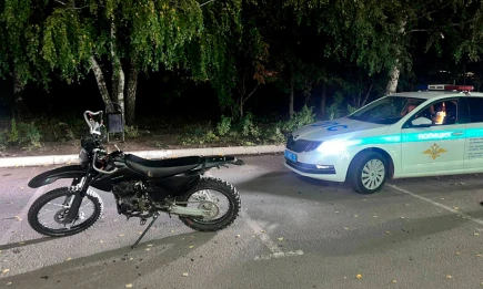 Подросток попался за рулём мотоцикла в Нижнекамске - НТР 24