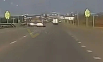 Появилась запись момента смертельного ДТП на трассе Челны — Заинск — Альметьевск - НТР 24