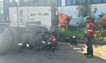 Коммунальное предприятие Нижнекамска готовит технику к зиме - НТР 24