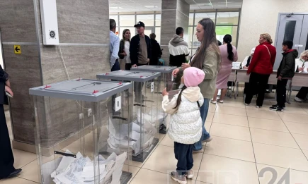 В Татарстане явка на выборах к 10 утра составила 16,3% - НТР 24