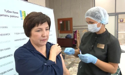 Сотрудники администрации Нижнекамска привились от гриппа - НТР 24