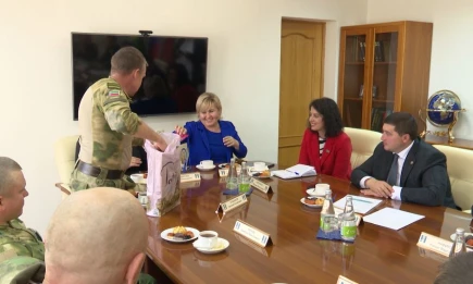 Радмир Беляев встретился с участниками Спортивного кубка раиса Татарстана - НТР 24