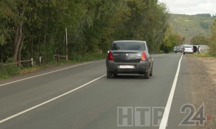 В Нижнекамске открыли обновлённый участок дороги на дамбе - НТР 24