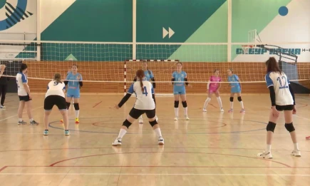 В Нижнекамске прошел первый волейбольный турнир в «СИБУР Арене НК» - НТР 24