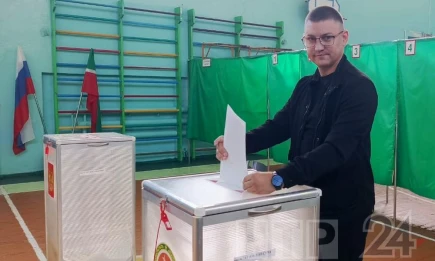 Ветеран СВО Артур Барабанов из Нижнекамска проголосовал на выборах - НТР 24