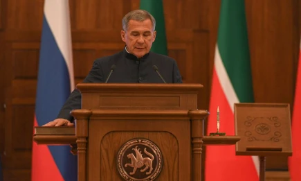 Рустам Минниханов вступил в должность раиса Татарстана - НТР 24