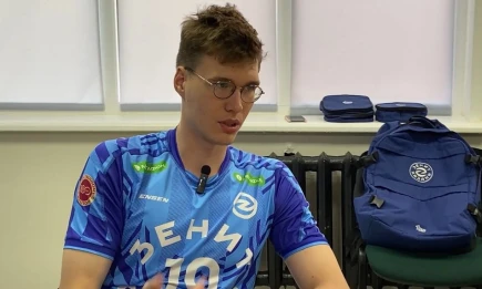 Тимофей Граханцев из Нижнекамска дебютировал в главной волейбольной команде Татарстана - НТР 24