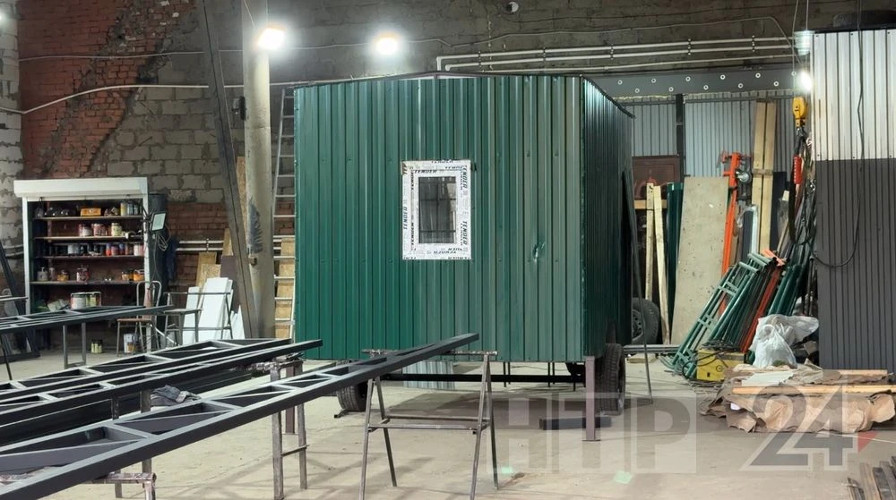 прицеп автодом фургон для солдат