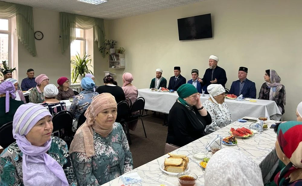 встреча семей участников СВО в мечети Нижнекамска