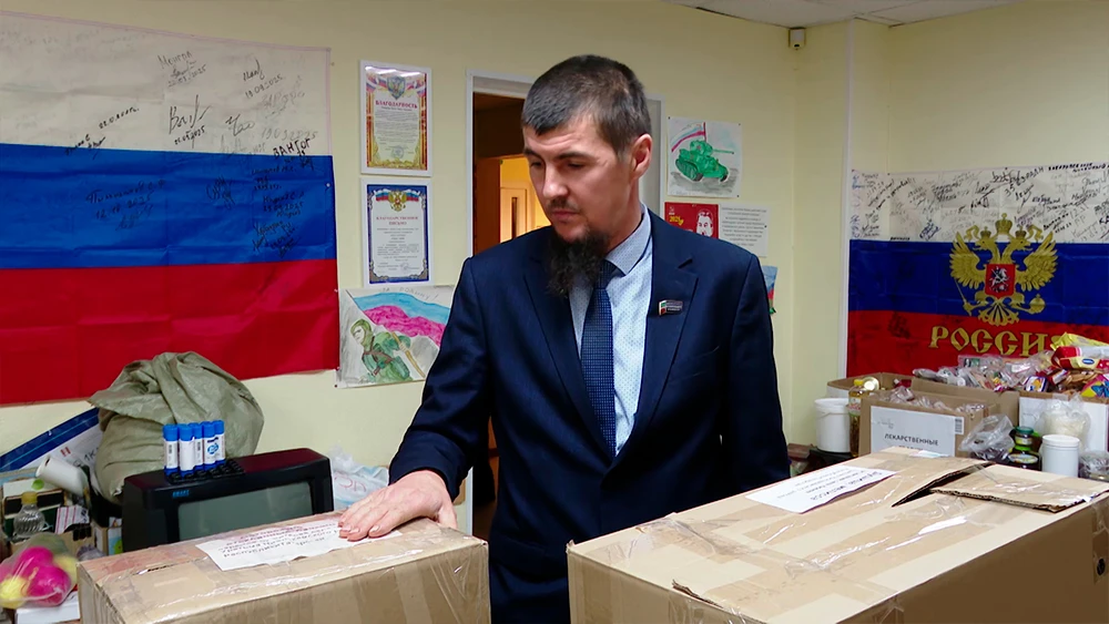 Глава Нижнеуратьминского сельского поселения Ришат Мухаметшин