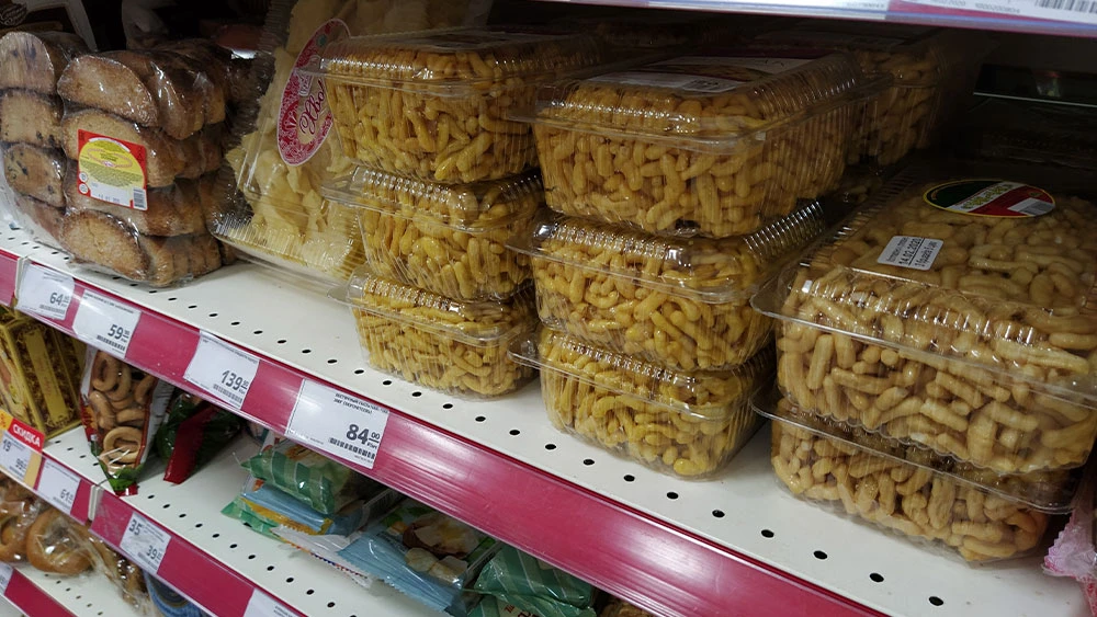 Чак-чак на прилавке