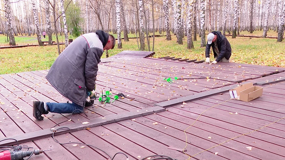 Обновляют экотропу