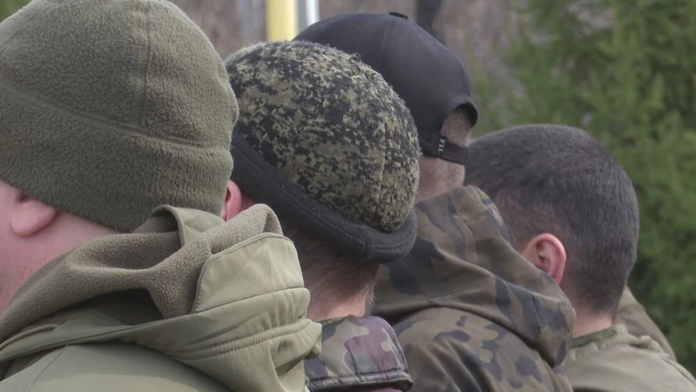 мужчины в камуляже