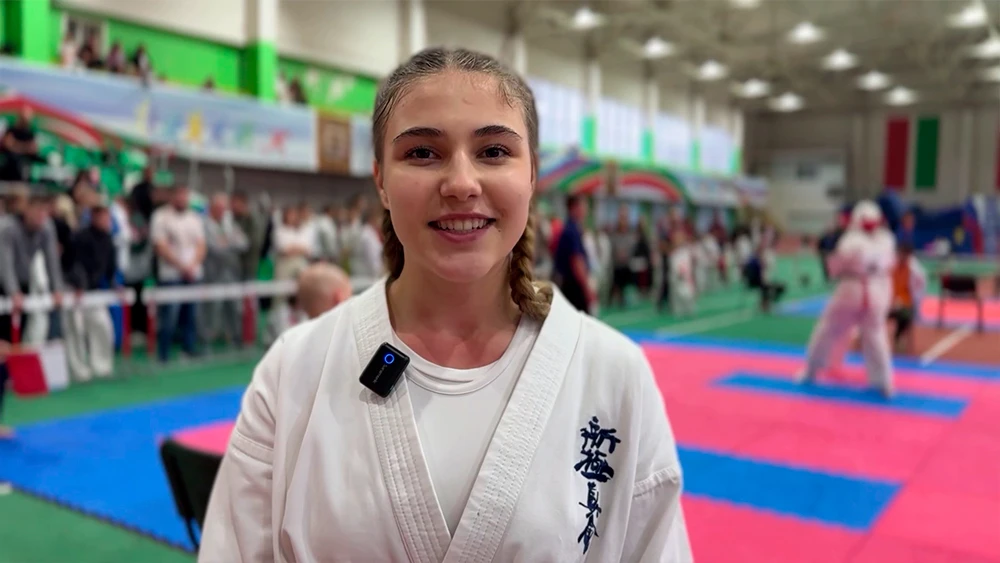 Каратистка Альфира Яруллина