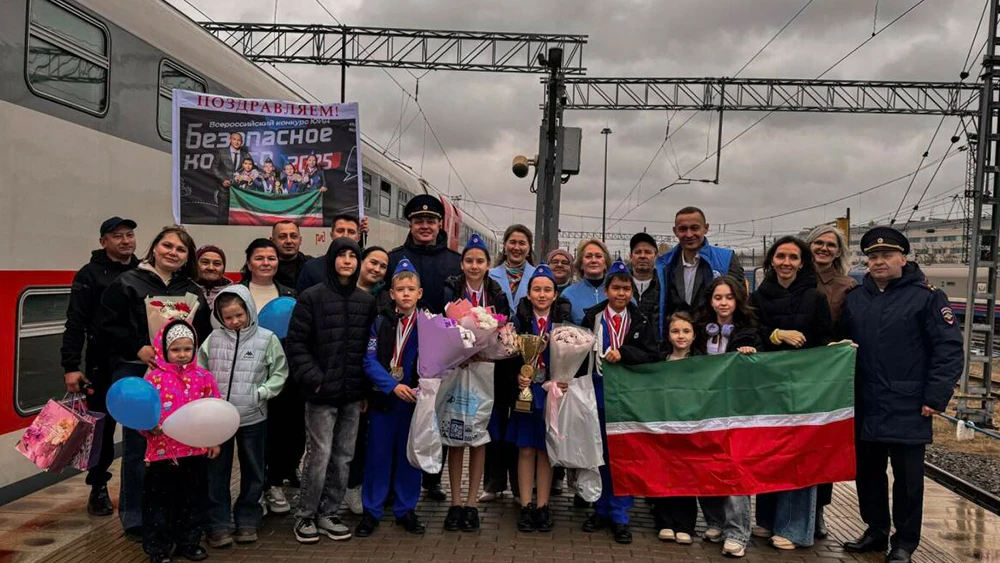 Встреча команды юных инспекторов движения Татарстана