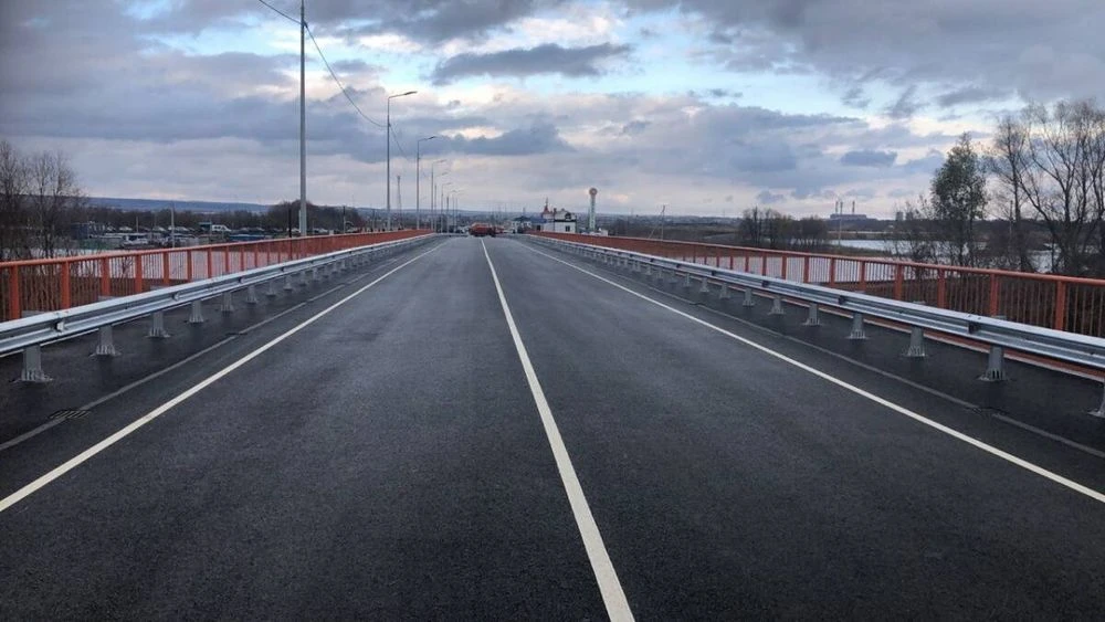 мост через реку Ик в Ютазинском районе Татарстана